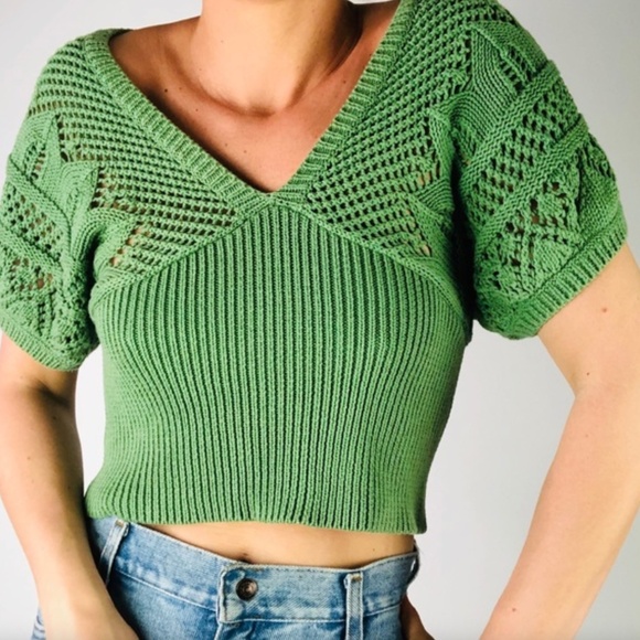 Y2K Crochet Top Anthropologie - Picture 2 of 6